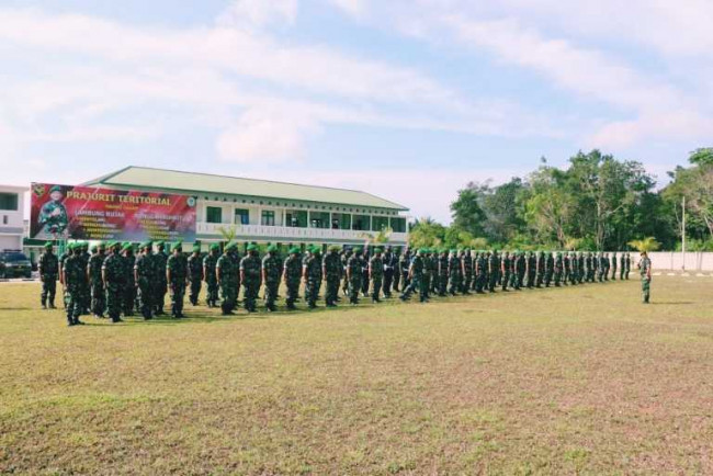 Korem Garuda Jaya Siagakan Prajurit